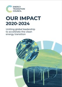 designed cover of ETC's 2020-24 Impact Report