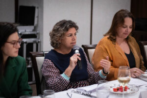 Ms. Liliam Chagas, Director of the Climate Department of the Ministry of Foreign Affairs (Ministério de Relações Exteriores/MRE) at the the ETC, E3G, Instituto Talanoa and Transforma co-hosted a high-level regional dialogue on the energy transition in Latin America and the Caribbean at the UN Climate Week in Panama, May 2025